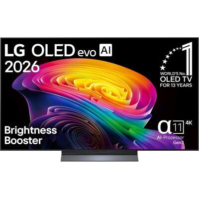 LG OLED55C6ELB (55", C6, OLED, 4K, 2026), TV, Schwarz LG OLED55C6ELB (55", C6, OLED, 4K, 2026), TV, Schwarz