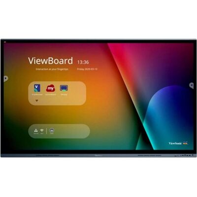 ViewSonic IFP7562, 189,2 cm (74.5 Zoll), 3840 x 2160 Pixel, 4K Ultra HD, 3,5 mm, 15 W, 15 W (3840 x 2160 Pixel, 74.50"), Digital Signage, Schwarz ViewSonic IFP7562, 189,2 cm (74.5 Zoll), 3840 x 2160 Pixel, 4K Ultra HD, 3,5 mm, 15 W, 15 W (3840 x 2160 Pixel, 74.50"), Digital Signage, Schwarz