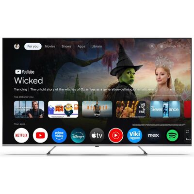 Sharp 65 JP7465E QLED Mini LED TV (65", Mini-LED, QLED, 4K, 2025, EU), TV, Schwarz, Silber Sharp 65 JP7465E QLED Mini LED TV (65", Mini-LED, QLED, 4K, 2025, EU), TV, Schwarz, Silber