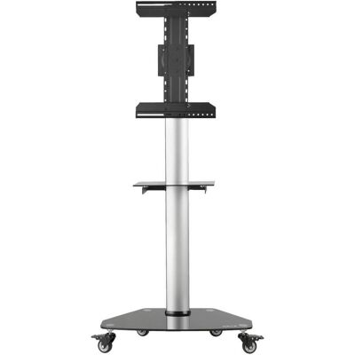 Eaton TRIPPLITE Premier Rolling TV Cart for 93,98cm 37Zoll to 177,8cm 70Zoll Displays Black Glass Ba (79 kg, 37" - 70"), TV Ständer, Schwarz Eaton TRIPPLITE Premier Rolling TV Cart for 93,98cm 37Zoll to 177,8cm 70Zoll Displays Black Glass Ba (79 kg, 37" - 70"), TV Ständer, Schwarz