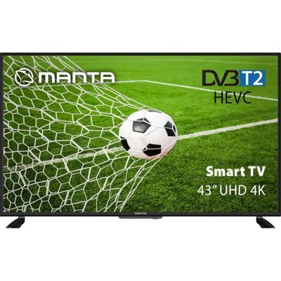 Manta 43LUA120D LED 43" 4K Ultra HD Android (43", LED, 4K), TV, Schwarz Manta 43LUA120D LED 43" 4K Ultra HD Android (43", LED, 4K), TV, Schwarz