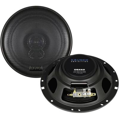 Crunch, Car HiFi Lautsprecher, DSX62 2-Wege Einbau-Lautsprecher 180W Inhalt: 1St. (180 W, 16.50 cm) Crunch, Car HiFi Lautsprecher, DSX62 2-Wege Einbau-Lautsprecher 180W Inhalt: 1St. (180 W, 16.50 cm)