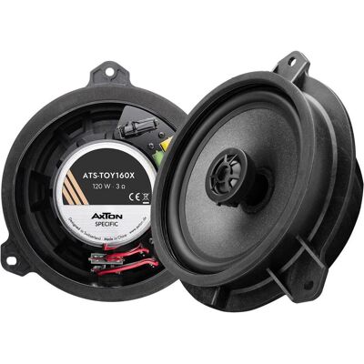 Axton, Car HiFi Lautsprecher, ATS-TOY160X SPECIFIC Coax für Toyota (120 W, 16.50 cm) Axton, Car HiFi Lautsprecher, ATS-TOY160X SPECIFIC Coax für Toyota (120 W, 16.50 cm)