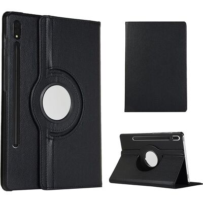 Just in Case PU-Leder Rotating 360 Book Hülle Schwarz Samsung Galaxy Tab S10 FE+ (Samsung Galaxy Tab S10 FE, Samsung Galaxy Tab S10 FE+), Tablet Hülle, Schwarz Just in Case PU-Leder Rotating 360 Book Hülle Schwarz Samsung Galaxy Tab S10 FE+ (Samsung Galaxy Tab S10 FE, Samsung Galaxy Tab S10 FE+), Tablet Hülle, Schwarz