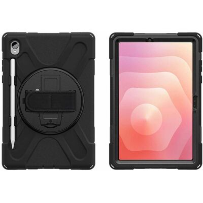4smarts Rugged Case Grip (Samsung Galaxy Tab S11), Tablet Hülle, Schwarz 4smarts Rugged Case Grip (Samsung Galaxy Tab S11), Tablet Hülle, Schwarz
