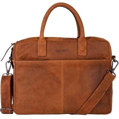 DSTRCT Wall Street Leder -Laptop -Tasche - 15,4 Zoll - Cognac (15.40"), Notebooktasche, Braun DSTRCT Wall Street Leder -Laptop -Tasche - 15,4 Zoll - Cognac (15.40"), Notebooktasche, Braun