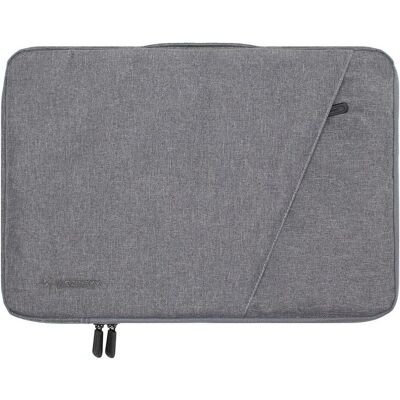 Wozinsky WTNP-17G 17"-Laptoptasche mit ausziehbarem Griff – Grau (17", Universal), Notebooktasche, Grau Wozinsky WTNP-17G 17"-Laptoptasche mit ausziehbarem Griff – Grau (17", Universal), Notebooktasche, Grau