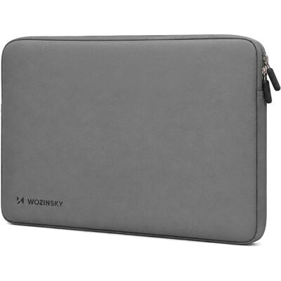 Wozinsky Etui Pokrowiec na laptop WNL-15G 15.6" neoprenowy - szary (15.60"), Notebooktasche, Silber, Grau Wozinsky Etui Pokrowiec na laptop WNL-15G 15.6" neoprenowy - szary (15.60"), Notebooktasche, Silber, Grau