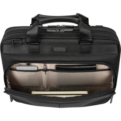 Targus HARDWARE 15.6" Mobile Elite Topload Black (16", Universal), Notebooktasche, Schwarz Targus HARDWARE 15.6" Mobile Elite Topload Black (16", Universal), Notebooktasche, Schwarz