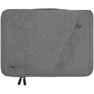 Wozinsky WTNP-15G 15,6"-Laptoptasche mit ausziehbarem Griff – Grau (15.60", Universal), Notebooktasche, Silber, Grau Wozinsky WTNP-15G 15,6"-Laptoptasche mit ausziehbarem Griff – Grau (15.60", Universal), Notebooktasche, Silber, Grau