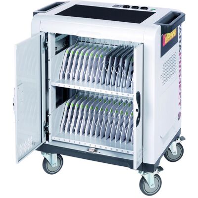 Parat Paraproject Trolley i32 für bis zu 32 Android Tablets, ohne Kabel, Notebookwagen, Weiss, Grau Parat Paraproject Trolley i32 für bis zu 32 Android Tablets, ohne Kabel, Notebookwagen, Weiss, Grau