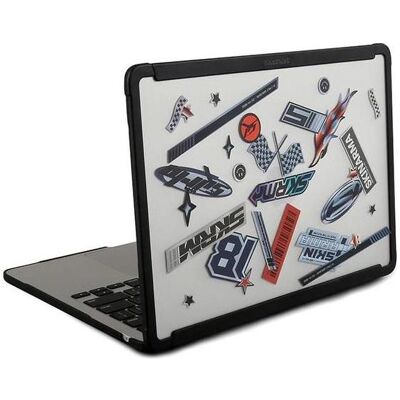 Skinarma case Henko MacBook Air 13" (M3-M2) frost clear (13", Apple), Notebooktasche, Transparent Skinarma case Henko MacBook Air 13" (M3-M2) frost clear (13", Apple), Notebooktasche, Transparent