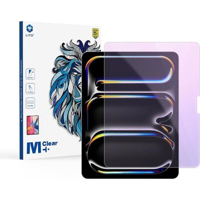 Lito - 2.5D Classic Glass Anti-Blue Light - iPad Pro 13 (2024) - Clear (Apple iPad Pro 13 2024), Tablet Schutzfolie Lito - 2.5D Classic Glass Anti-Blue Light - iPad Pro 13 (2024) - Clear (Apple iPad Pro 13 2024), Tablet Schutzfolie