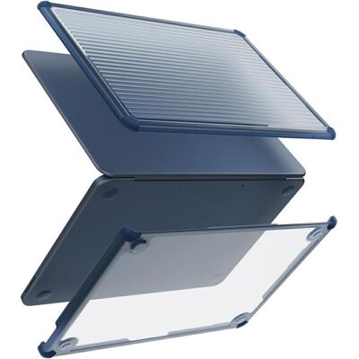 Skinarma Etui Etui Protective Cover Vibron do MacBook Neo 13" granatowy (13", Apple), Notebooktasche, Blau Skinarma Etui Etui Protective Cover Vibron do MacBook Neo 13" granatowy (13", Apple), Notebooktasche, Blau
