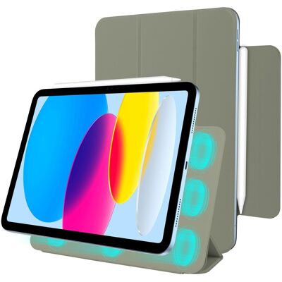 Just in Case Sleek Tri-Fold Hülle Grün Magnetisch Apple iPad 2022/2025 11 (Apple iPad 2022 (10. Gen), Apple iPad 2025 (11. Gen)), Tablet Hülle, Grün Just in Case Sleek Tri-Fold Hülle Grün Magnetisch Apple iPad 2022/2025 11 (Apple iPad 2022 (10. Gen), Apple iPad 2025 (11. Gen)), Tablet Hülle, Grün