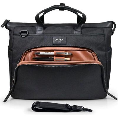Port Designs Port Muse Laptop Tragetasche - 16" Eco, Schwarz mit Fächern (16", Universal), Notebooktasche, Schwarz Port Designs Port Muse Laptop Tragetasche - 16" Eco, Schwarz mit Fächern (16", Universal), Notebooktasche, Schwarz