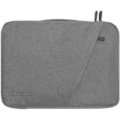 Wozinsky Torba Torba na laptop WTNP-14G 13-14" z chowaną rączką - szara (14", Universal), Notebooktasche, Grau, Silber Wozinsky Torba Torba na laptop WTNP-14G 13-14" z chowaną rączką - szara (14", Universal), Notebooktasche, Grau, Silber