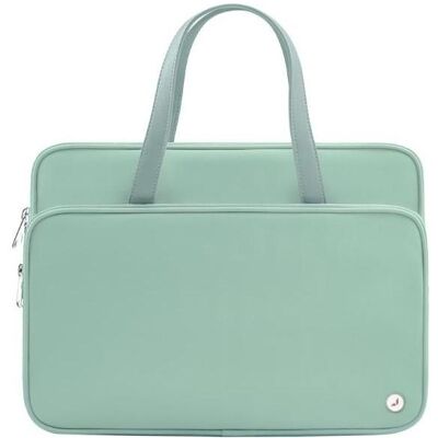 JCPAL Milan briefcase Sleeve for 13/14-inch - Mint-Green (14"), Notebooktasche, Grün JCPAL Milan briefcase Sleeve for 13/14-inch - Mint-Green (14"), Notebooktasche, Grün