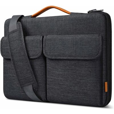 Inateck EdgeKeeper 360 (13.60", Apple, Microsoft), Notebooktasche, Schwarz Inateck EdgeKeeper 360 (13.60", Apple, Microsoft), Notebooktasche, Schwarz