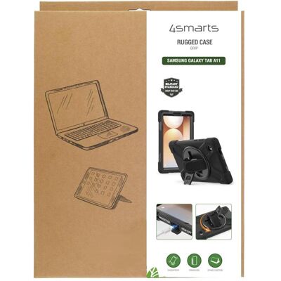 4smarts Rugged Case Grip (Samsung Galaxy Tab A11), Tablet Hülle, Schwarz 4smarts Rugged Case Grip (Samsung Galaxy Tab A11), Tablet Hülle, Schwarz