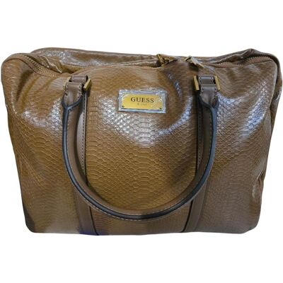 Guess Polyurethane, Textile Bag, Laptop Compartiment, Brown, HMEVEN, Notebooktasche, Braun Guess Polyurethane, Textile Bag, Laptop Compartiment, Brown, HMEVEN, Notebooktasche, Braun