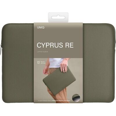 Uniq Laptop Sleeve Cyprus Ridge Edition 14" waterproof neoprene green (14"), Notebooktasche, Grün Uniq Laptop Sleeve Cyprus Ridge Edition 14" waterproof neoprene green (14"), Notebooktasche, Grün