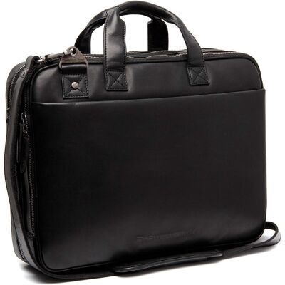 The Chesterfield Brand Iseo Aktentasche Leder 40 cm Laptopfach (16.54"), Notebooktasche, Schwarz The Chesterfield Brand Iseo Aktentasche Leder 40 cm Laptopfach (16.54"), Notebooktasche, Schwarz