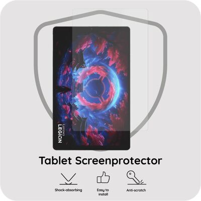 Just in Case Displayschutzfolie aus gehärtetem Glas, klar, für Lenovo Tab Legion Gen 5 (1 Stk., Lenovo Legion Tab), Tablet Schutzfolie Just in Case Displayschutzfolie aus gehärtetem Glas, klar, für Lenovo Tab Legion Gen 5 (1 Stk., Lenovo Legion Tab), Tablet Schutzfolie