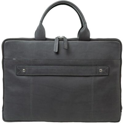 Pride and Soul Leder Aktentasche - Grau Pride and Soul Leder Aktentasche - Grau