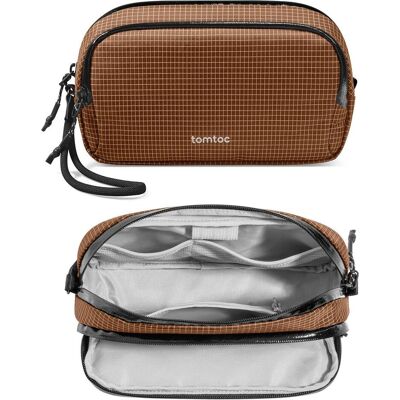 tomtoc Light-T12 Accessory Bag, brown, Notebooktasche, Braun tomtoc Light-T12 Accessory Bag, brown, Notebooktasche, Braun