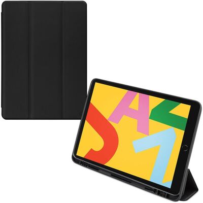 Mobilize Solides Folio-Etui (Apple iPad 2019 (7. Gen), Apple iPad 2020 (8. Gen), Apple iPad 2021 (9. Gen)), Tablet Hülle, Schwarz Mobilize Solides Folio-Etui (Apple iPad 2019 (7. Gen), Apple iPad 2020 (8. Gen), Apple iPad 2021 (9. Gen)), Tablet Hülle, Schwarz