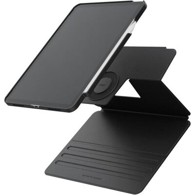 Uniq Case Rovus Snapmount Magnetic 360 Rotating Detachable for iPad Air 11" (M2/M3) / iPad Air 10.9 (Apple iPad Air 11 2024, Apple iPad Air 11 2025, Apple iPad Air 2020, Apple iPad Air 2022), Tablet Hülle, Schwarz Uniq Case Rovus Snapmount Magnetic 360 Rotating Detachable for iPad Air 11" (M2/M3) / iPad Air 10.9 (Apple iPad Air 11 2024, Apple iPad Air 11 2025, Apple iPad Air 2020, Apple iPad Air 2022), Tablet Hülle, Schwarz