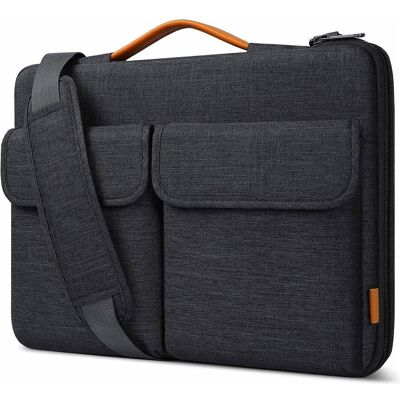 Inateck EdgeKeeper 360 (13.60", Apple, Microsoft), Notebooktasche, Schwarz Inateck EdgeKeeper 360 (13.60", Apple, Microsoft), Notebooktasche, Schwarz