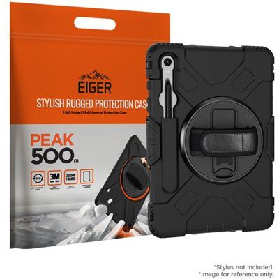 Eiger Peak 500m Case (Samsung Galaxy Tab S10 FE+), Tablet Hülle, Schwarz Eiger Peak 500m Case (Samsung Galaxy Tab S10 FE+), Tablet Hülle, Schwarz