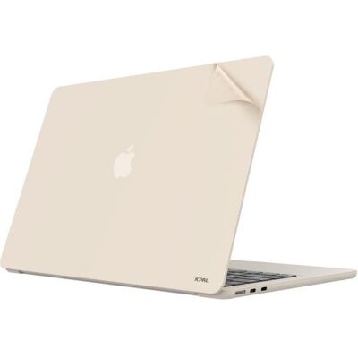JCPAL MacGuard Two-in-One Skin Set for MacBook Air 13" (M2 2023, M3 2025 & M4 2025) - Starlight (Apple), Notebooktasche, Transparent JCPAL MacGuard Two-in-One Skin Set for MacBook Air 13" (M2 2023, M3 2025 & M4 2025) - Starlight (Apple), Notebooktasche, Transparent