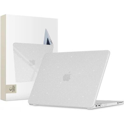 Tech-Protect SMARTSHELL MACBOOK NEO 13 2026 GLITTER CLEAR (13", Apple), Notebooktasche, Transparent Tech-Protect SMARTSHELL MACBOOK NEO 13 2026 GLITTER CLEAR (13", Apple), Notebooktasche, Transparent