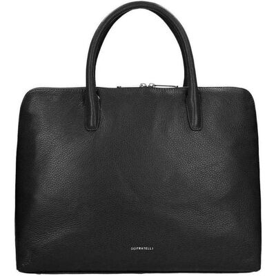 Gigi Fratelli Fratelli Romance A4 Laptop Bag 15 black (15"), Notebooktasche, Schwarz Gigi Fratelli Fratelli Romance A4 Laptop Bag 15 black (15"), Notebooktasche, Schwarz