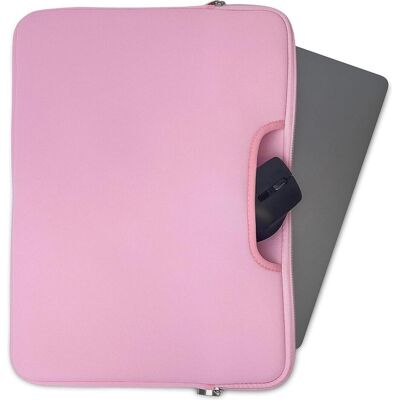 Hurtel Universelle 15,6"-Laptoptasche (15.60", Universal), Notebooktasche, Rosa Hurtel Universelle 15,6"-Laptoptasche (15.60", Universal), Notebooktasche, Rosa