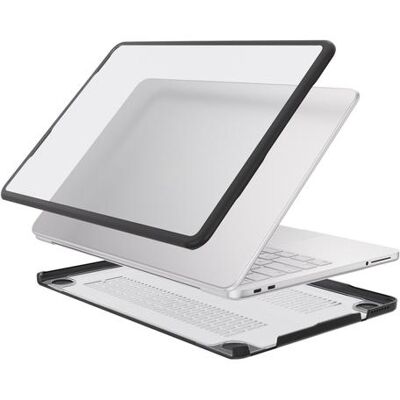 4smarts Shell Case (13", Apple), Notebooktasche, Schwarz, Transparent 4smarts Shell Case (13", Apple), Notebooktasche, Schwarz, Transparent