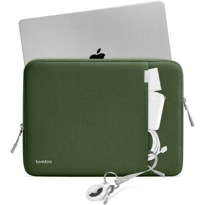 tomtoc Defender A13 13" Laptop Sleeve, Green (13"), Notebooktasche, Grün tomtoc Defender A13 13" Laptop Sleeve, Green (13"), Notebooktasche, Grün
