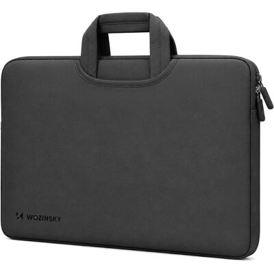 Wozinsky Torba Torba na laptop WNT-15B 15.6" z chowaną rączką neoprenowa - czarna (15.60"), Notebooktasche, Schwarz Wozinsky Torba Torba na laptop WNT-15B 15.6" z chowaną rączką neoprenowa - czarna (15.60"), Notebooktasche, Schwarz