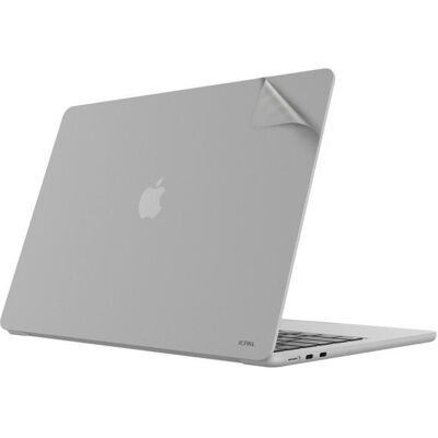 JCPAL MacGuard Two-in-One Skin Set for MacBook Air 13" (M2 2023, M3 2025 & M4 2025) - Silver, Notebooktasche, Silber JCPAL MacGuard Two-in-One Skin Set for MacBook Air 13" (M2 2023, M3 2025 & M4 2025) - Silver, Notebooktasche, Silber