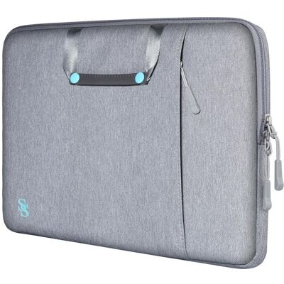 Jcpal Seine Scene Laptop bag Seine Scene Nantes sleeve 14" - gray (14"), Notebooktasche, Grau Jcpal Seine Scene Laptop bag Seine Scene Nantes sleeve 14" - gray (14"), Notebooktasche, Grau