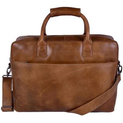 DSTRCT Fletcher Street Business Laptop Bag 17 " Cognac (17"), Notebooktasche, Braun DSTRCT Fletcher Street Business Laptop Bag 17 " Cognac (17"), Notebooktasche, Braun