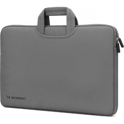 Wozinsky WNT-17G 17,3"-Laptoptasche mit ausziehbarem Neoprengriff – Grau (17.30"), Notebooktasche, Silber, Grau Wozinsky WNT-17G 17,3"-Laptoptasche mit ausziehbarem Neoprengriff – Grau (17.30"), Notebooktasche, Silber, Grau