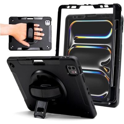 Zagg Custodia Ruotante Robusta (Apple iPad Pro 11 2024), Tablet Hülle, Schwarz Zagg Custodia Ruotante Robusta (Apple iPad Pro 11 2024), Tablet Hülle, Schwarz