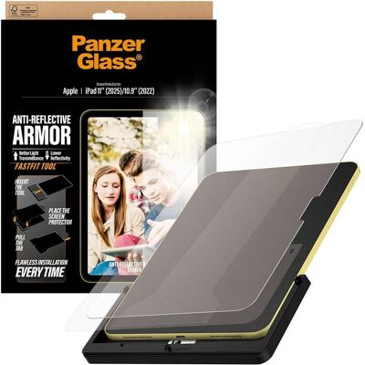 PanzerGlass AntiReflective Armor Screen Protector iPad 11/ 10.9 (1 Stk., Apple iPad Air 11 2025, Apple iPad Air 2022), Tablet Schutzfolie PanzerGlass AntiReflective Armor Screen Protector iPad 11/ 10.9 (1 Stk., Apple iPad Air 11 2025, Apple iPad Air 2022), Tablet Schutzfolie