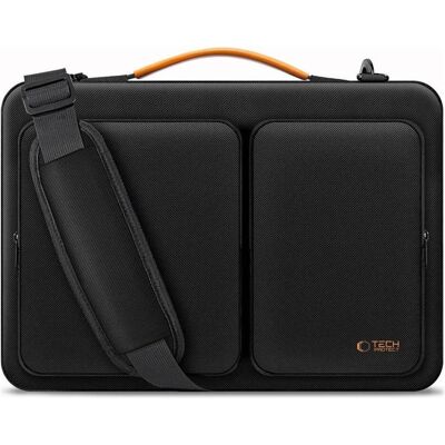 Tech-Protect Defender Tasche für Laptop 13-14 - Schwarz und Orange (14"), Notebooktasche, Orange, Schwarz Tech-Protect Defender Tasche für Laptop 13-14 - Schwarz und Orange (14"), Notebooktasche, Orange, Schwarz