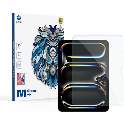 Lito - 2.5D Classic Glass - iPad Pro 11 (2024) - Clear (Apple iPad Pro 11 2024, Apple iPad Pro 11 2025), Tablet Schutzfolie Lito - 2.5D Classic Glass - iPad Pro 11 (2024) - Clear (Apple iPad Pro 11 2024, Apple iPad Pro 11 2025), Tablet Schutzfolie