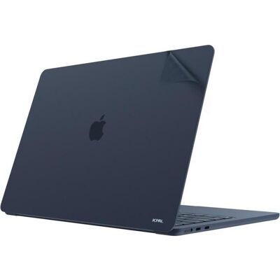 JCPAL MacGuard Two-in-One Skin Set for MacBook Air 15" (M2 2023, M3 2025 & M4 2025) - Midnight (15", Apple), Notebooktasche, Schwarz JCPAL MacGuard Two-in-One Skin Set for MacBook Air 15" (M2 2023, M3 2025 & M4 2025) - Midnight (15", Apple), Notebooktasche, Schwarz